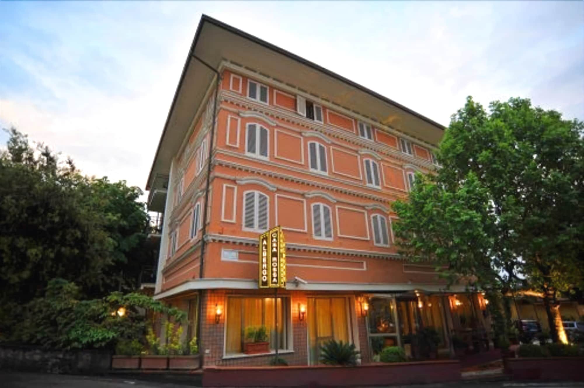 Hotel Casa Rossa Montecatini Terme Dış mekan fotoğraf